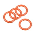 thumbnail image 1 of Hebillas redondas Unique Bargains 27mm Naranja 4uds, 1 of 6
