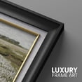 thumbnail image 4 of IDEA4WALL Premium Frame Wall Art Vintage Retro Countryside Flower Field Landscape Print Impressionism Nature Wilderness Wall Decor Rustic Famous Fine Art for Bedroom, Office - 26"x36" Black, 4 of 5