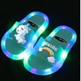 thumbnail image 1 of 2023 zapatillas para niñas, zapatillas LED para niños, sandalias de baño para bebés, zapatos para niños y niñas, zapatos iluminados para niños pequeños, 1 of 5