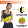 thumbnail image 3 of QRIC Women Hot Sweat Body Shaper Slimming Neoprene Shirt Vest Thermo Yoga Sauna Fat Burner Waist Shaper Trainer Cincher, 3 of 6