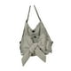 thumbnail image 2 of Mochila tipo monedero para mujer, mochila universitaria, bolso cruzado informal de gran capacidad Gris, 2 of 8