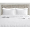 thumbnail image 2 of Chezmoi Collection Motley 3-Piece Geometric Embroidered Patchwork Pre-Washed Cotton Quilt Set, 2 of 8