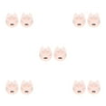 thumbnail image 2 of VONKY 2 Pieces Piano Fingers Trainer Hand Corrector Grips Sensitivity Strength Exerciser Silicone Training Device Soft Tools Pink 5PCS, 2 of 6