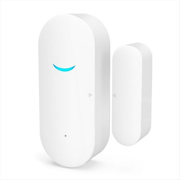 Sensor de Puerta Inteligente Tuya, Detector de Puerta y Ventana Inalámbrico con WiFi, Sensor de Contacto para Seguridad del Hogar.