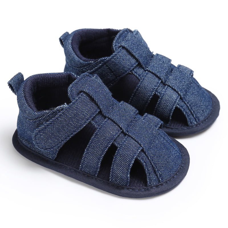 Baby Boys Girls Sandals Cavans Anti-Slip Soft Sole Infant Summer Outdoor Shoes 