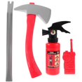 thumbnail image 1 of 1 Set of Role Play Fire-fighting Props Simulation Fire Extinguisher Model Educational Simulation Prop, 1 of 3