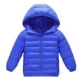 thumbnail image 4 of Jackets for Boys 10-14 Kids Baby Boys Girls Winter Coats Toddler Light Puffer Down Jacket Kids Bear Hoods Padded Outwear Kid Puffer Jacket, 4 of 8