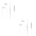 thumbnail image 2 of Inteprter Auriculares antirruido para dormir Auriculares anti-pliegue Auricular Doble 3.5 mm Blanco Doble 3.5mm Blanco 2Conjunto, 2 of 6