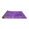 thumbnail image 2 of Ahgly Company Indoor Rectangle Abstract Purple Contemporary Area Rugs, 5' x 7', 2 of 4