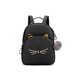 thumbnail image 1 of Mochila para Adolescentes Mochilas Escolares Cuero Mochila Cuadrada Dibujos Animados para Niñas (Negro), 1 of 9