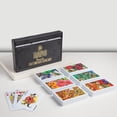 thumbnail image 3 of Rado Switzerland Premier Plastic Playing Cards Set Of 6 | For Adult - Bridge Size, Multicolor Cards Packed In Three Piece Pvc Containers, Cards For Card Games, Poker & Rummy | Playing Cards, 3 of 5