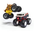 thumbnail image 2 of Monster Jam, Official Fastro Fan Vs. Horse Power Die-Cast Monster Trucks, 1:64 Scale, Kids Toys for Boys Ages 3 and up, 2 of 6