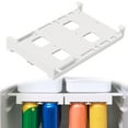thumbnail image 3 of Hanging Stacking Can Dispenser Lightweight Soda Can Organizer Rack Durable Pull-out Fridge Drink Can Holder Portable Drink Beverage Dispenser Rack for Fridge Pantry Freezer Kitchen, 3 of 10