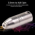 thumbnail image 4 of 3Pin XLR Female to 1/8 inch 3.5mm Male Audio Adapter for Amplifier Headphone Mic, 4 of 8