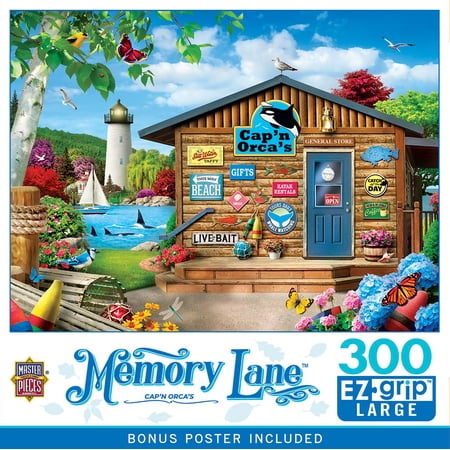Memory Lane - Cap't Orcas 300 Piece Jigsaw Puzzle for Adults