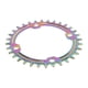 thumbnail image 4 of Plato de disco ovalado, plato de bicicleta de montaña, plato de rueda de cadena de aluminio, plato ovalado de bicicleta construido para profesionales, 4 of 9