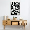 thumbnail image 6 of Prosperous Elements V10 Framed Premium Gallery Wrapped Canvas - Ready to Hang - 17 x 25 - Natural Wood Floating Frame, 6 of 9