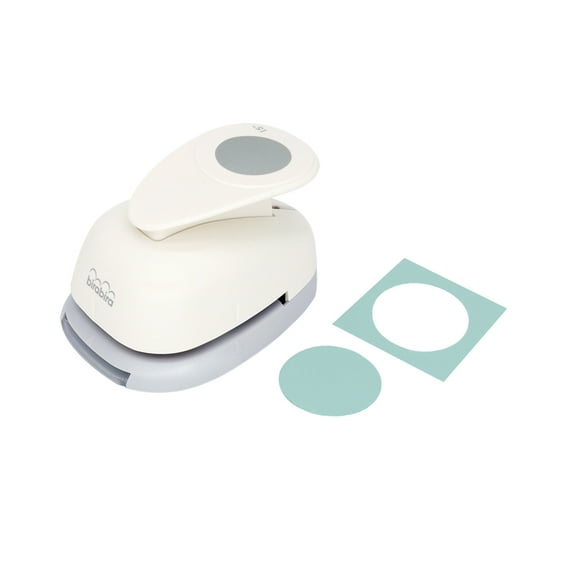 Bira Craft 1 5/16 inch Circle 3 Lever Action Craft Punch for Paper Crafting Scrapbooking