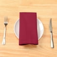 thumbnail image 5 of Unique Bargains 6 Pack Polyester Restaurant Cocktail Party Cloth Napkins Wine Red, 5 of 6