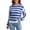 Blue, variant on UAMVSH Crochet Sweaters for Women Hollow out Fall Fashion Trendy Long Sleeve Tops Casual Knit Pullover