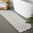 thumbnail image 2 of White Bigfoot and Pine Tree Pattern Bathroom Rugs Mat,Non Slip Microfiber Bathroom Rug,Rubber Backing,Soft Bathroom Mats for Bathroom Floor,Tub and Shower,47x17in(120x43cm), 2 of 5