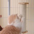 thumbnail image 2 of TISHITA Poteau à Griffer pour Chat Résistant à l'Usure pour Grimper et Moudre les Pattes en Sisal Blanc, 2 of 8