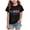 Black, variant on felwors Toddler Boys Girls 4th of July T-Shirt American Flag Popsicle Print Cotton Kids Boys Independence Day Tees(Blue,1-2 Years)