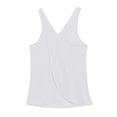 thumbnail image 3 of Lixiuxyad Summer Womens Tank Tops Women Solid Sleeveless Sports Vest Training Running Fitness Top Pullover Loose Yoga Blouse(White M), 3 of 3