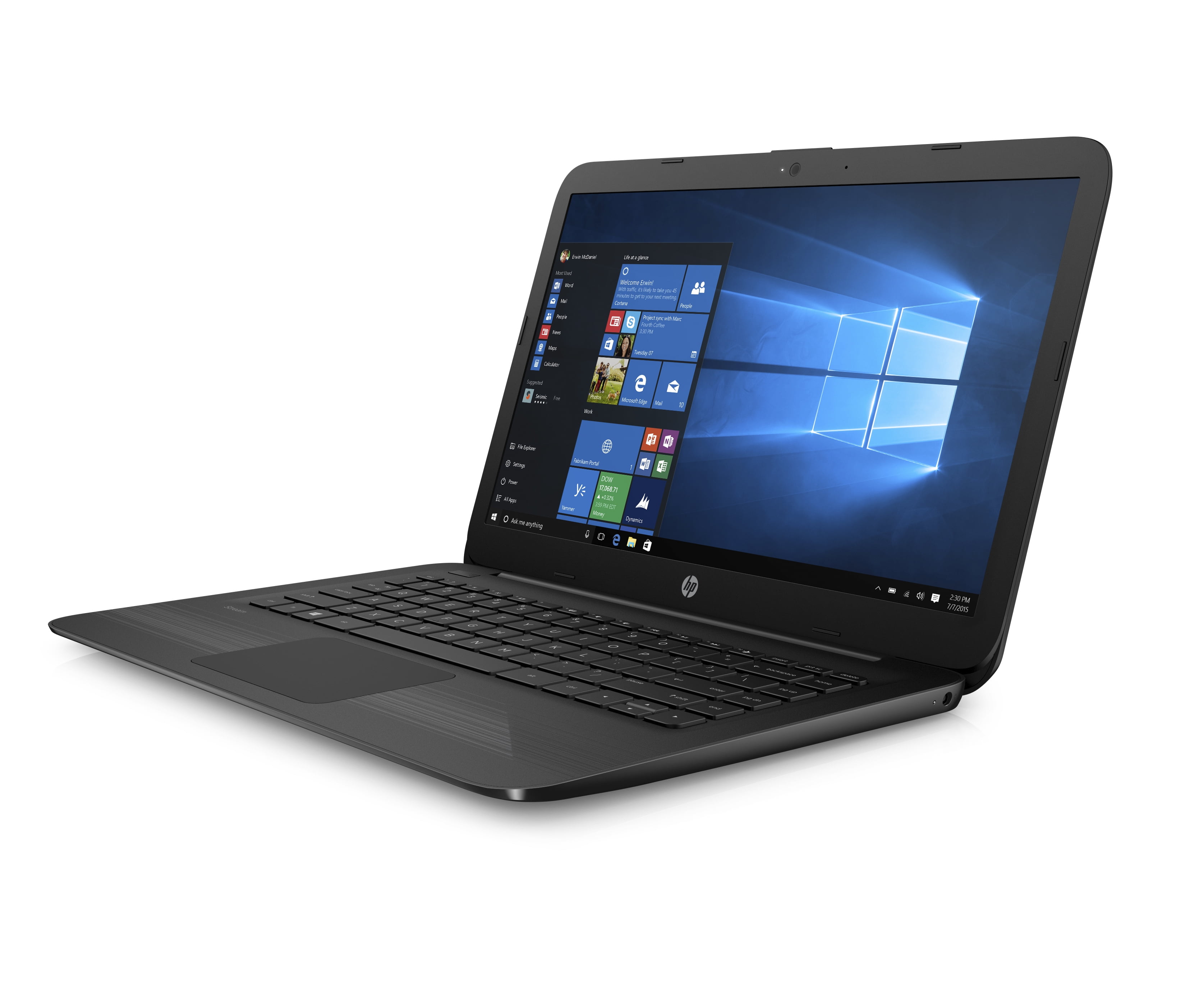 HP Stream 14-ax000na Laptop, Intel Celeron, 4GB RAM, 32GB