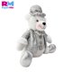 thumbnail image 3 of Set 2 Muñecos Oso Polar Decoración Navideños de Peluche 32cm, 3 of 8