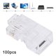 thumbnail image 5 of Enchufe de conector CAT6 asegura contactos directamente Conector RJ45 Red súper estable para intercambiador para computadoras TV, 5 of 8