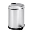thumbnail image 1 of 5L Oval Stainless Steel Step Can, 1 of 1