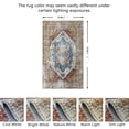 thumbnail image 2 of JV Home Area Rug Napoli Beige Multicolored 2'x3'3" Washable Anti Slip, 2 of 7