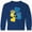 Royal Blue, variant on Inktastic Down Syndrome Awareness with Handprints and Hearts Blue and Yellow Long Sleeve Youth T-Shirt