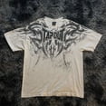 thumbnail image 2 of Camiseta gótica de verano para mujer, nueva camiseta de algodón con estampado de manga corta Y2k Punk, cuello redondo, camiseta retro informal de nicho, ropa para mujer, 2 of 5
