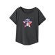 thumbnail image 3 of Camiseta para mujer, camisa de cuello redondo a la moda de verano para caminar, trabajo, mochilero, mujer M, 3 of 7