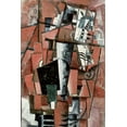 thumbnail image 2 of Malevich, Kazimir 13x18 Black Ornate Wood Framed with Double Matting Museum Art Print Titled - Lady By The Piano, 2 of 4