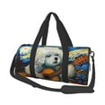 thumbnail image 1 of Easygdp Dog Guitar Starry Night Bolsa de Viaje, Bolsa de Mano, Bolsa de Gimnasio, Bolsa de Equipaje para Viaje, 1 of 6