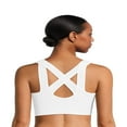 thumbnail image 2 of Baweave Women‘s Medium Support Zip Front Sports Bra  Sizes S-3XL, 2 of 4