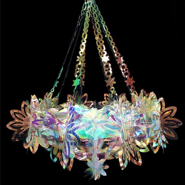 FNGZ Neon Color Plastic Chandelier Pendant Lamp Shade - Walmart.com