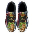thumbnail image 2 of Jesus ChriStCross Lion of Judah ChriStas Tree Shoes Sneakers Black Size 12, 2 of 7