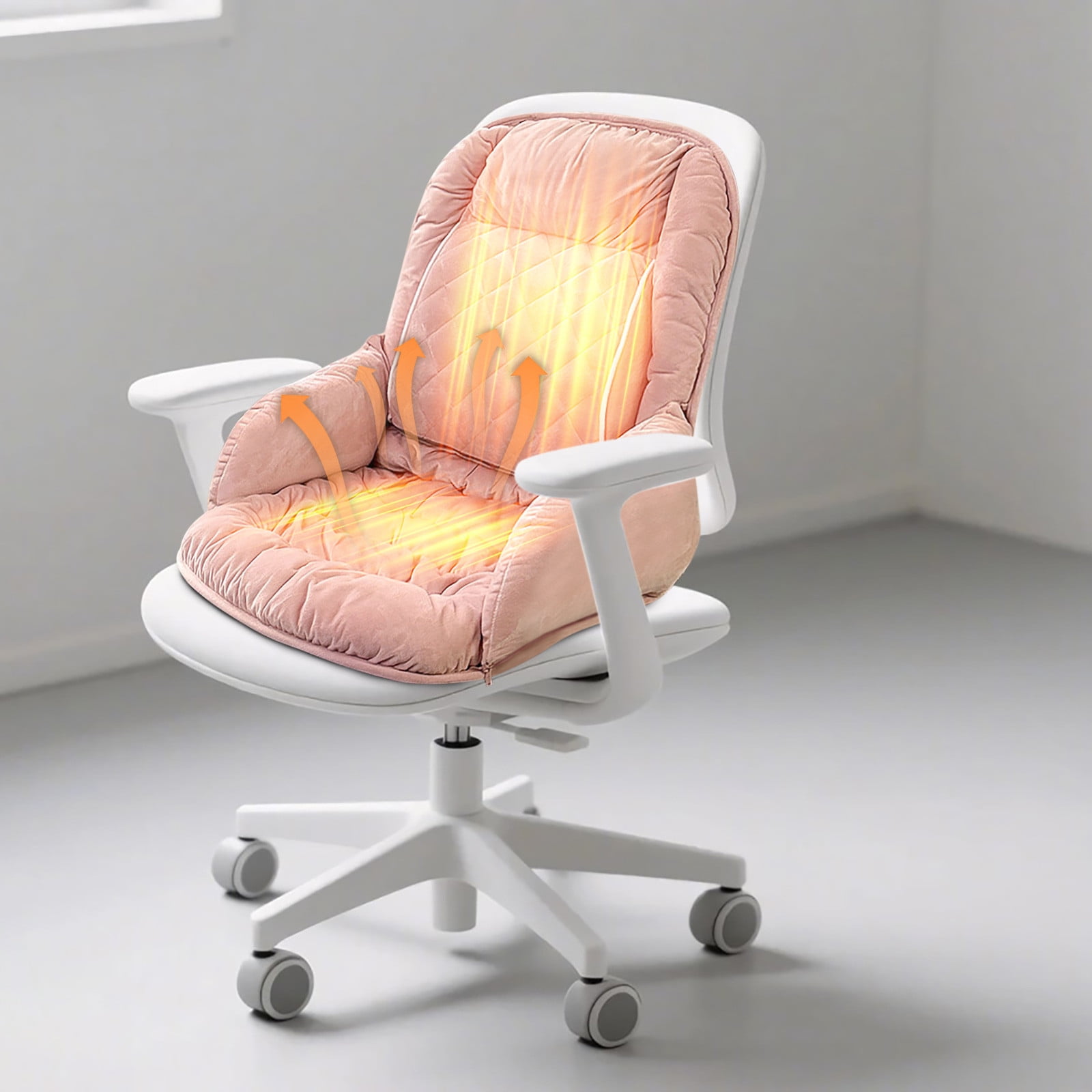 Heated Seat Cushion, Large Heating Area Heated Seat Cover Therapy Heating Pad for Back, Office Chair, Thigh, Lumbar, Hip
