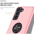 thumbnail image 3 of Case for Samsung Galaxy S21 FE, Light Shockproof Protective Cover with Built-in Magnetic Rotating Holder Kickstand Stand Compatible for Samsung Samsung Galaxy S21 FE (Pink), 3 of 14
