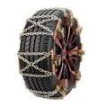 thumbnail image 1 of Tire Snow Chains with X-chain Design for Cars in Bad Weather, Made of Metal, 1 of 8