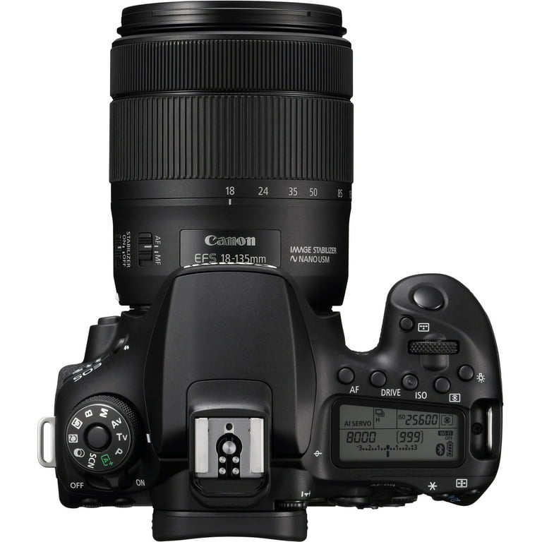 Canon EOS 90D Digital SLR Camera - 32.5 MP, 4K/30 fps, 7.5x Canon EOS 90D Digital SLR Camera - 32.5 MP, 4K/30 fps, 7.5x