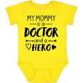 thumbnail image 3 of Inktastic My Mommy is a Doctor and a Hero Boys or Girls Baby Bodysuit, 3 of 5