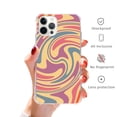 thumbnail image 1 of Retro Swirl Case for iPhone 11 Pro,Aesthetic Art Design TPU Shock-proof Cover Case, 1 of 4