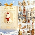 thumbnail image 3 of Taotanxi Samoyed Advent Calendar 2025, 24 Days Samoyed Advent Calendar Set, 25-Piece Holiday Countdown Gift for Family, 3 of 3