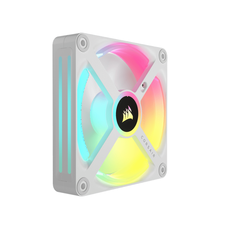CORSAIR QX RGB Series, iCUE LINK QX120 RGB WHITE, 120mm Magnetic