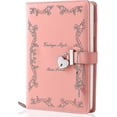 thumbnail image 1 of Diario con candado y llave LANNMXG A5 rosa, 1 of 5